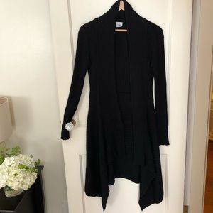 Hi-lo CAbi wide rib sweater